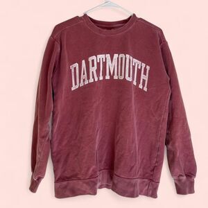 Comfort-colors Men's Burgundy and Red Sweatshirt